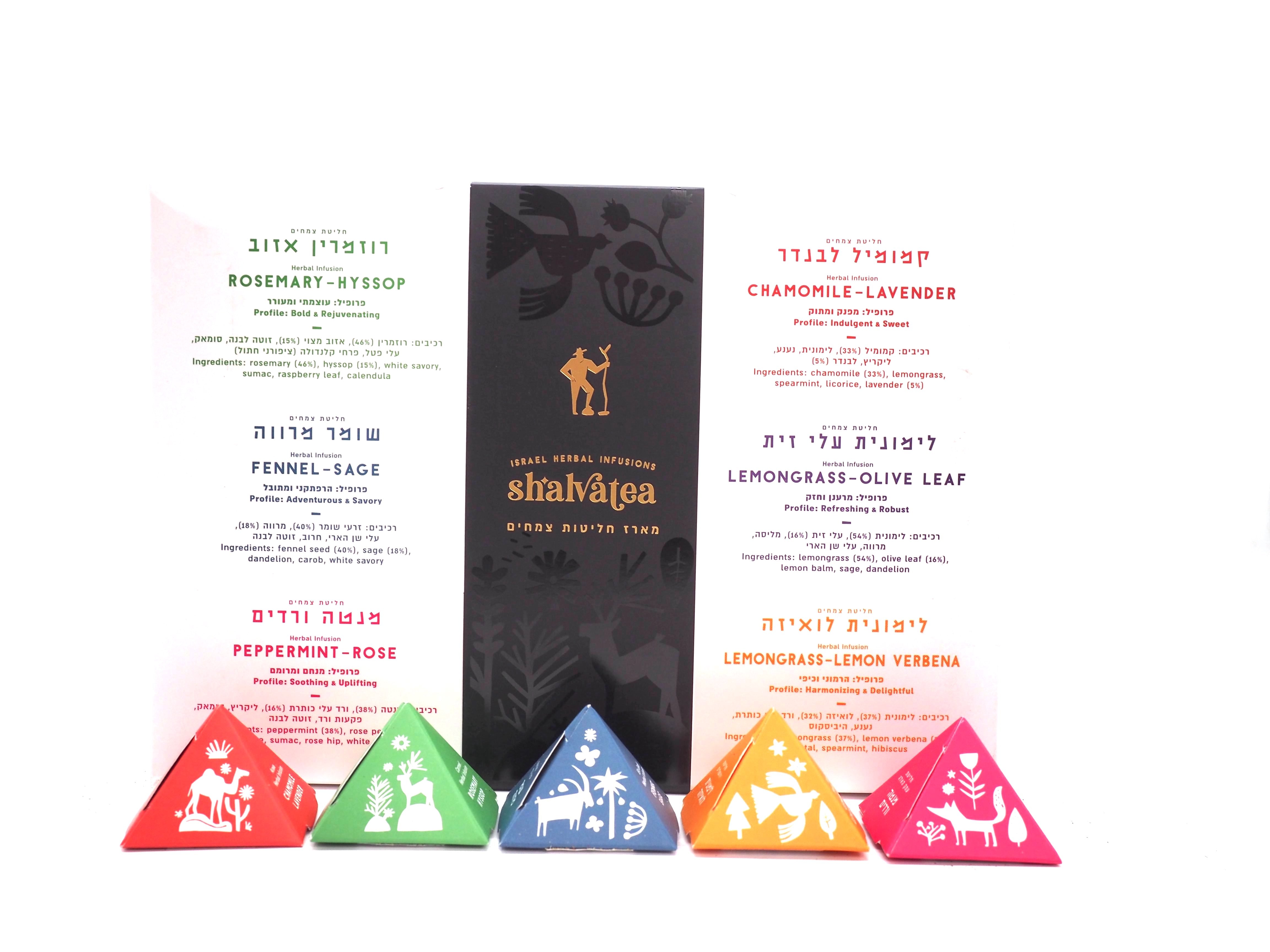 Tea Pyramid Gift Box - New!